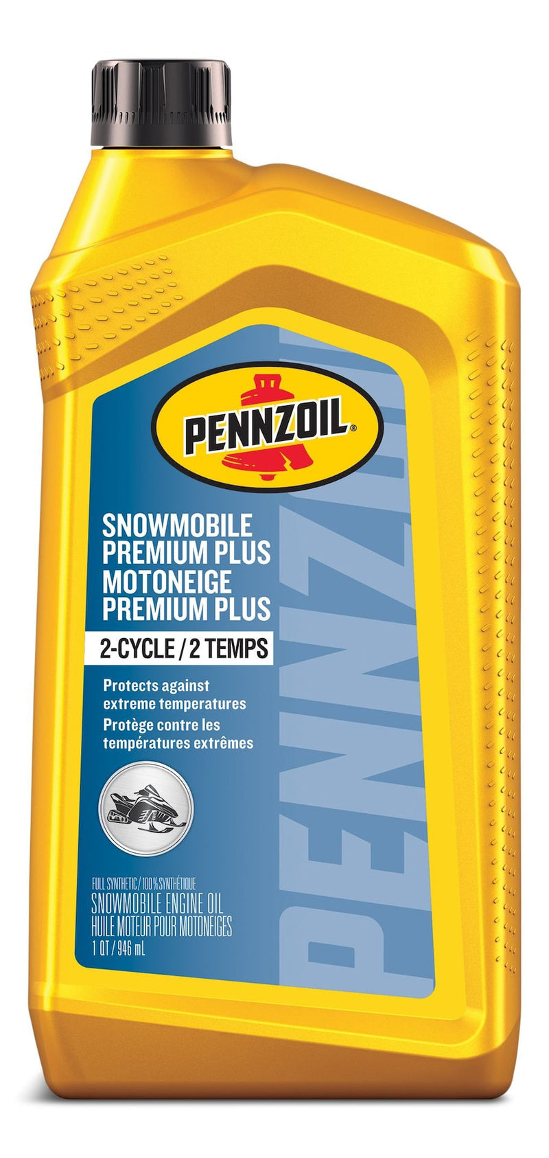 Pennzoil Snowmobile Premium Plus 2-Cycle Engine Oil, 1-L M6