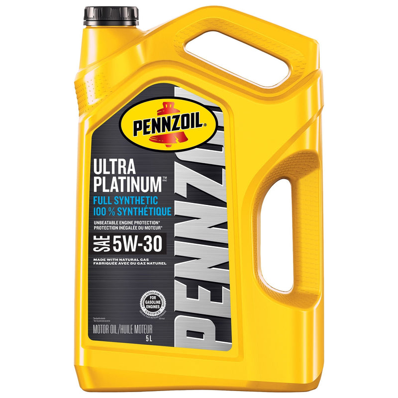 Pennzoil Ultra Platinum 5W30 Synthetic Engine/Motor Oil, 5-L U3