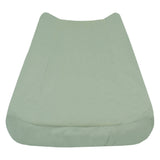 Perlimpinpin Bamboo Baby Changing Pad Cover, Moss