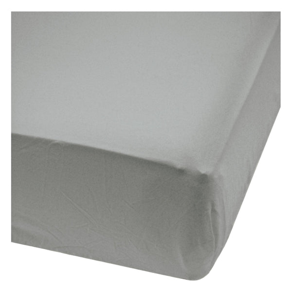 Perlimpinpin Bamboo Baby Crib Fitted Sheets, Pebble I2