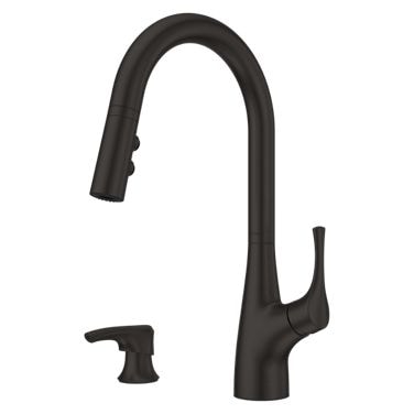 Pfister Arvada Pull-Down Kitchen Faucet, Matte Black Y0