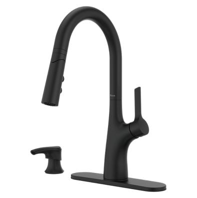 Pfister Ceylon Pull-Down Kitchen Faucet, Matte Black N6