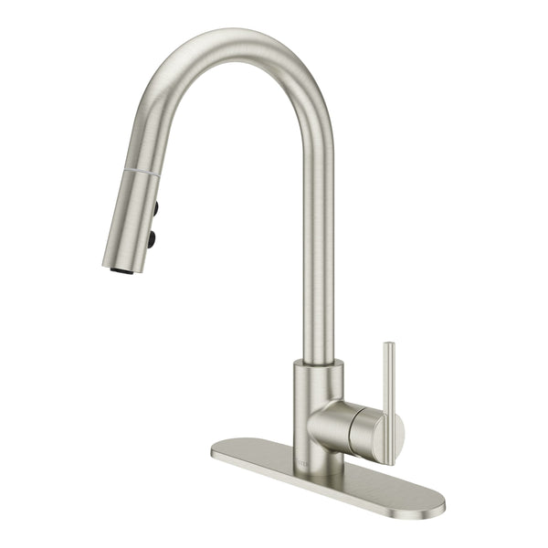 Pfister Modern Pull-Down Kitchen Faucet, Stainless Steel H1