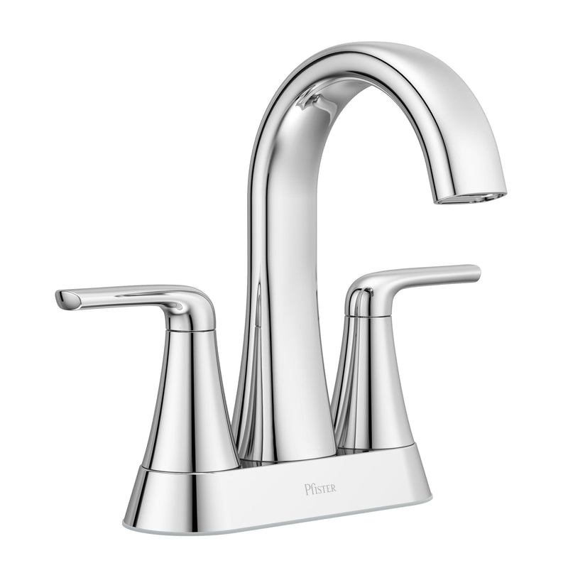 Pfister Raya 4-in Chrome Centerset Bathroom Sink Faucet P1