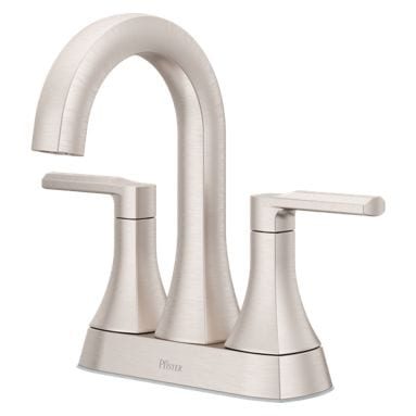 Pfister Vaneri 4-in Centreset Bath Faucet, Stainless Steel K1