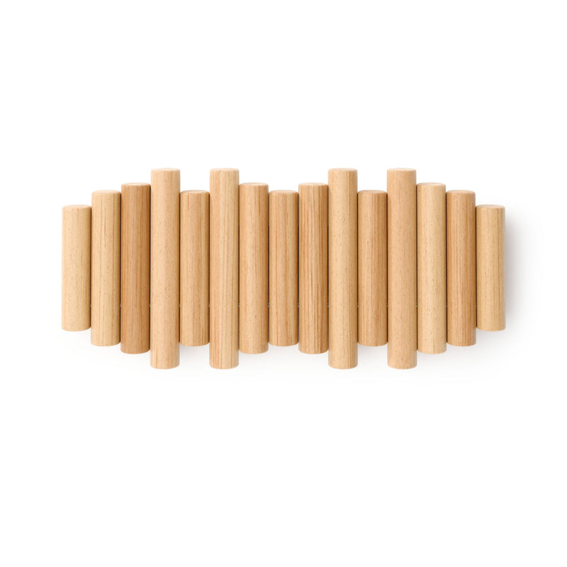 Picket Rail 5 Hook, Natural I1