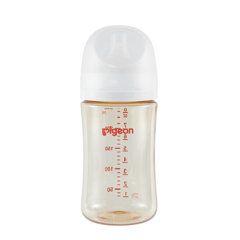 Pigeon PPSU Bottle with Silicone Nipple (M), 8-oz, 3 Months D8