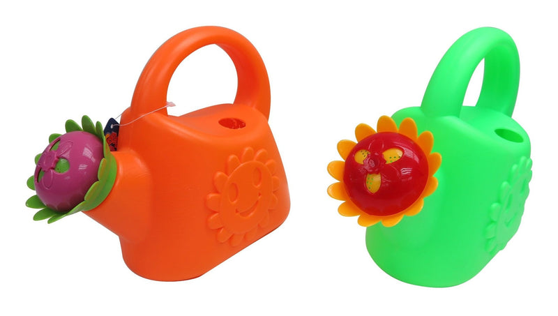 Plastic Watering Can & Boat, Multi-Coloured, Assorted, Ages 2+, for Summer/Beach Activities V7