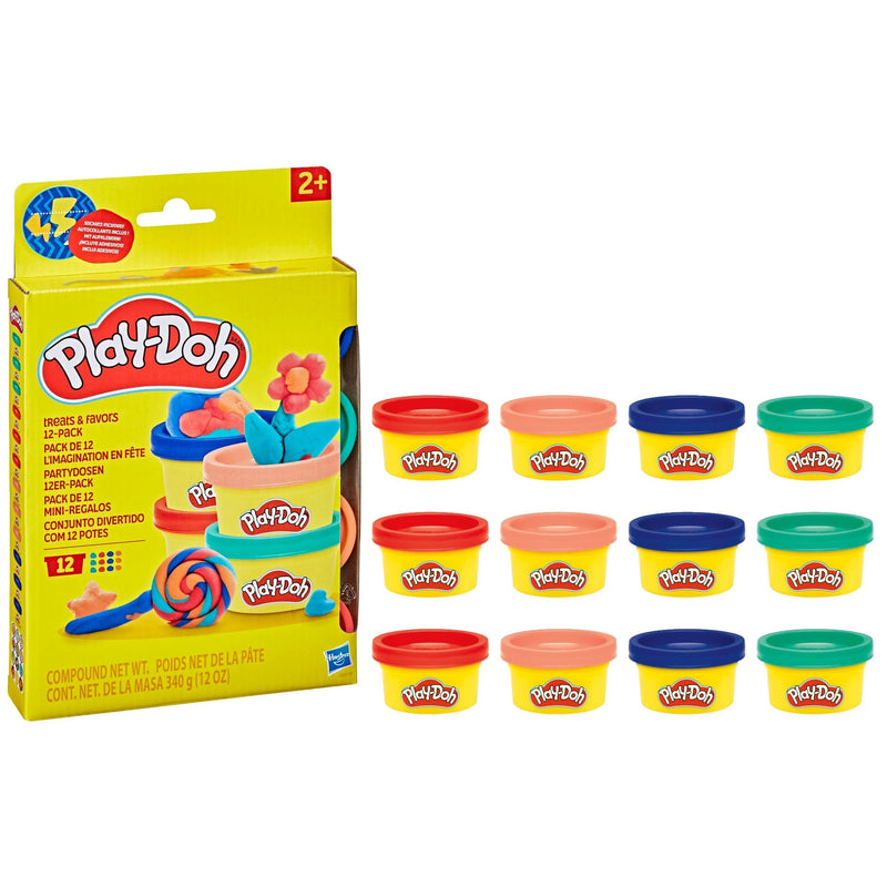 Play-Doh 4-Colour Share Bag for Parties, 1-oz, 12-pc P3