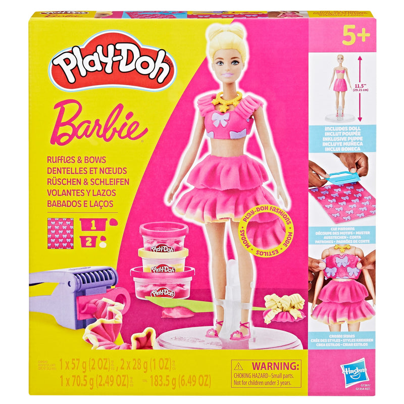 Play-Doh Barbie Dolls with Pre-Made Pattern Sheets F3
