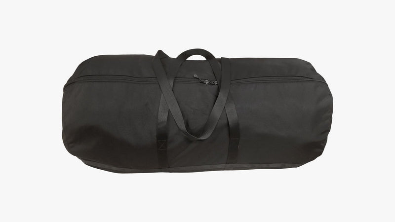 Plowser Extra-Large Black Nylon Storage Cargo Bag with Handles and Full-Length Zipper S7