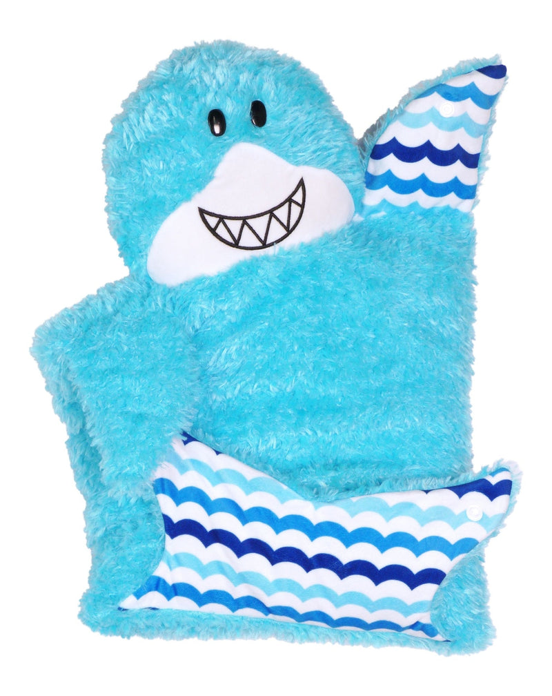 Popillows Regular Pillow, Blue Shark, 15 x 22-in R8