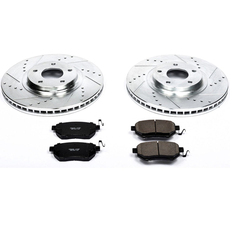 Power Stop Z23 Evolution Sport Performance Brake Kit - Front (Part# K0-K4999) U1