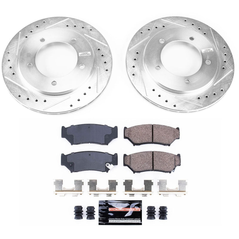 Power Stop Z23 Evolution Sport Performance Brake Kit - Front (Part# K5000 - K16000) D2