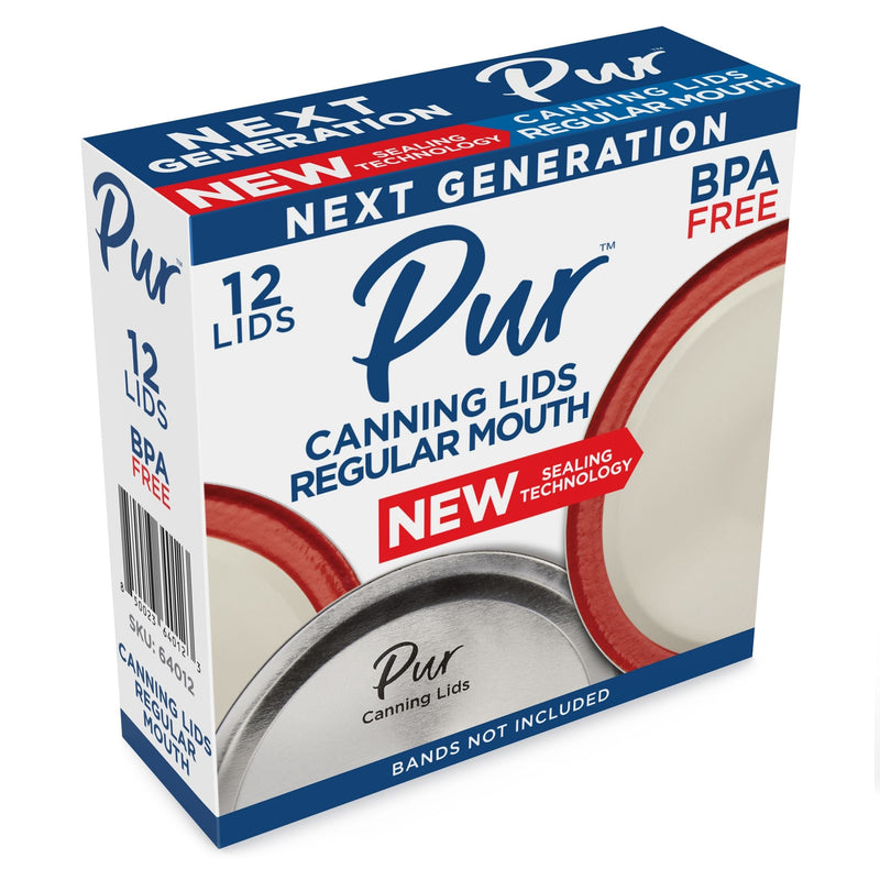 Pur Mason Regular Mouth Canning Lid with No Band, 12-pk M6