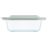 Pyrex Multi-Purpose Glass Deep Square Oven-To-Table Dish, Freezer & Dishwasher Safe, 8 x 8-in