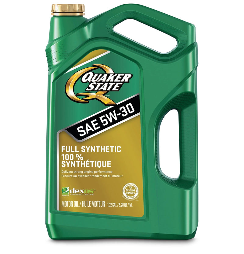 Quaker State Full Synthetic 5W30 Engine/Motor Oil, 5-L I9