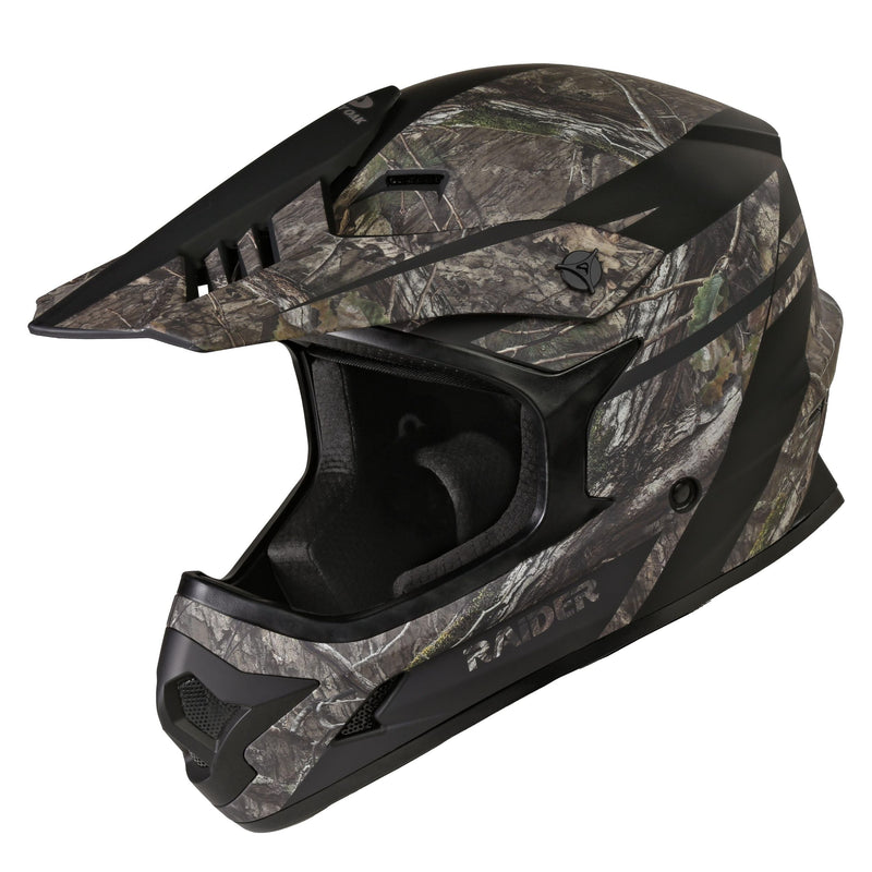 Raider Ambush V2 Off-Road Helmet, Adult, Mossy Oak, Assorted Sizes X5