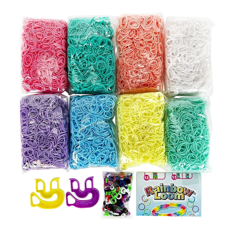 Rainbow Loom Pastel Treasure Box Bracelet Making Kit X5
