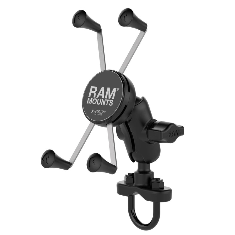 RAM X-Grip Large Phone Mount with Handlebar U-Bolt Base E2