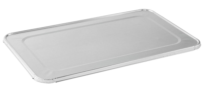 Rectangle Aluminum Foil Steam Full Lid, Silver, 19-in, for Baking/Cooking/Steaming U6
