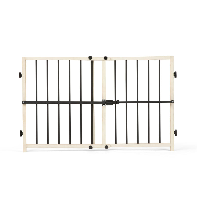 Regalo Wooden Expandable Baby Gate, 24-in Q0
