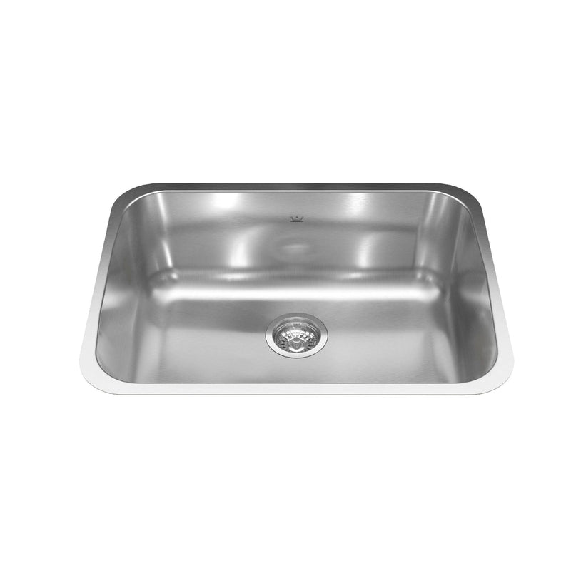 Reginox FB Single Stainless Steel Sink, 24.75x18.75-in G5
