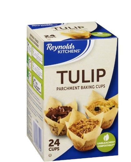 REYNOLDS 24PC PARCHMENT TULIP CUPS W6