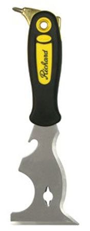 Richard 12-in-1 Multi-Purpose Carbon Steel Paint Scraper/Putty Knife Tool with Screw Bit U7