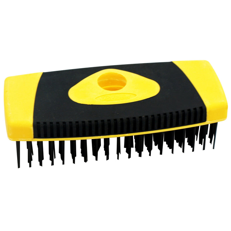 Richard Wire Block Brush Cleans/Removes Paint, Rust & Dirt From Metal, 5.4 x 16.8-cm G8
