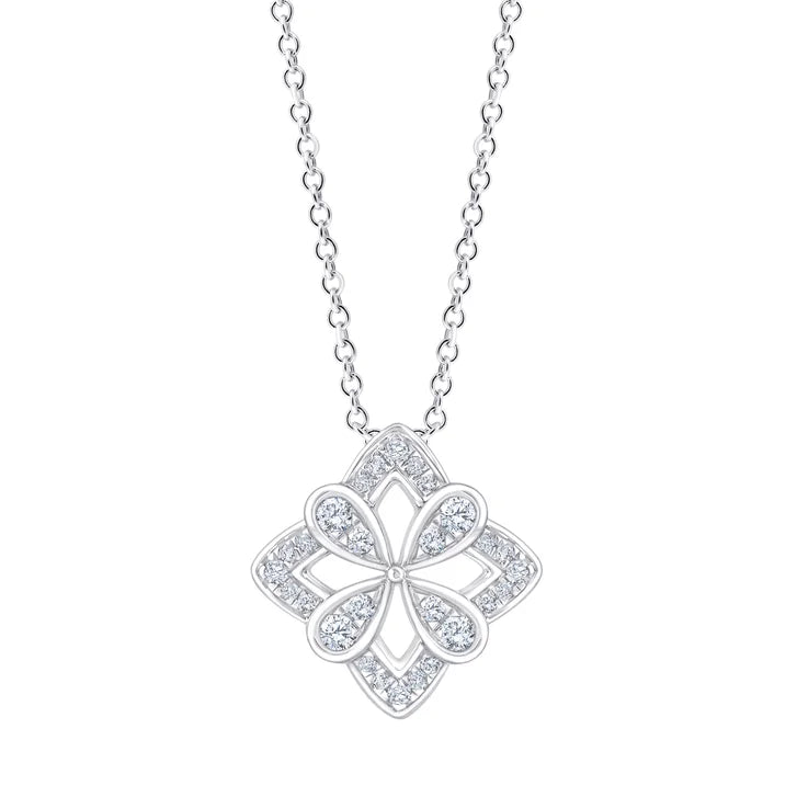 Round Brilliant Diamond Pendant (0.16 ctw) G9