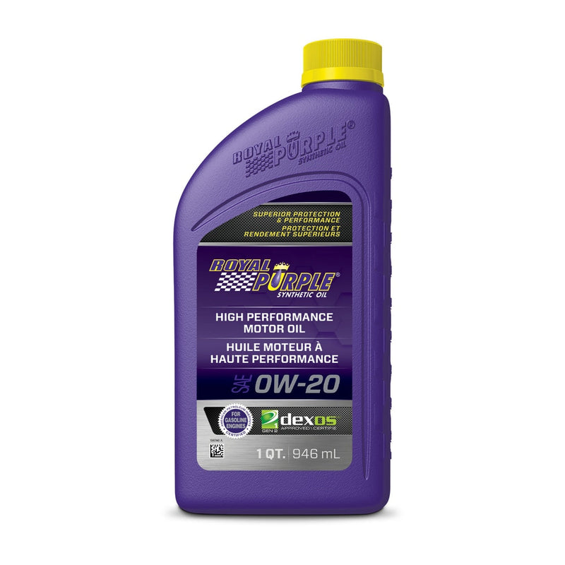 Royal Purple High Performance 0W20 Synthetic Engine/Motor Oil, 946-mL U8