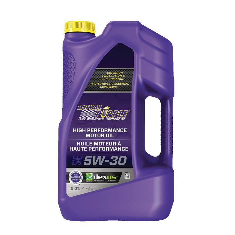 Royal Purple High Performance 5W30 Synthetic Engine/Motor Oil, 4.73-L W3