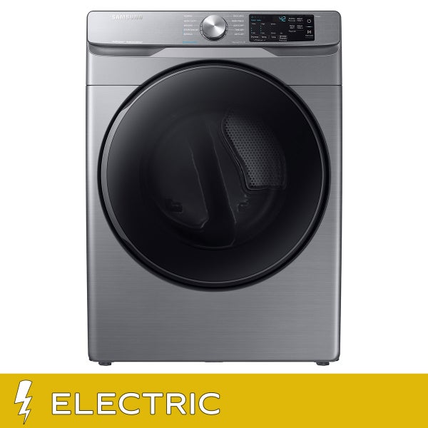 Samsung 7.5 cu ft. Platinum Electric Dryer with Steam Sanitize S5