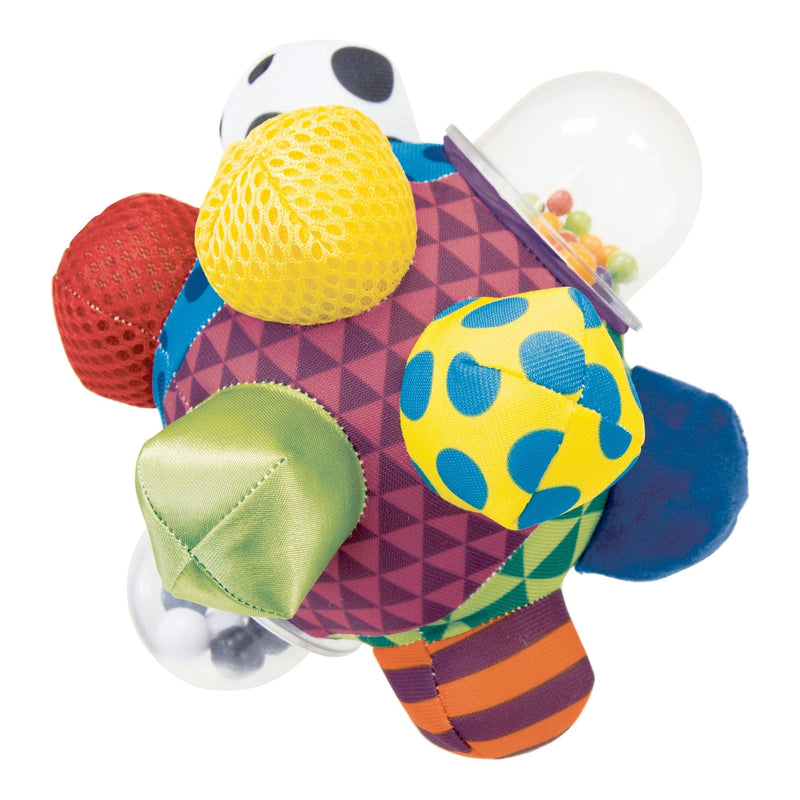 Sassy Bumpy Ball for Babies, Multi-Colour, Ages 6m+ X8