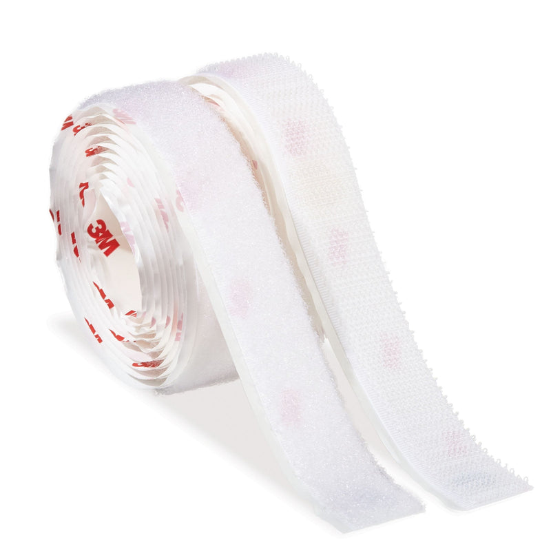 Scotch Indoor Fasteners, White, 3-lbs, 0.75-in x 5-ft, 1-pk O2