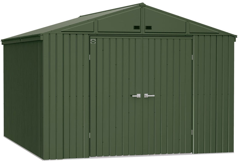 Scotts 10x14-ft Green Corrosion-Resistant Lawn Care Storage Shed D9