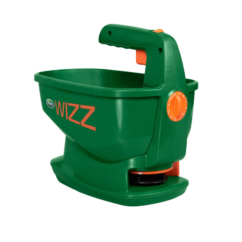 Scotts Wizz Hand-Held Spreader, Battery Operated, 2500 sq. ft. T3