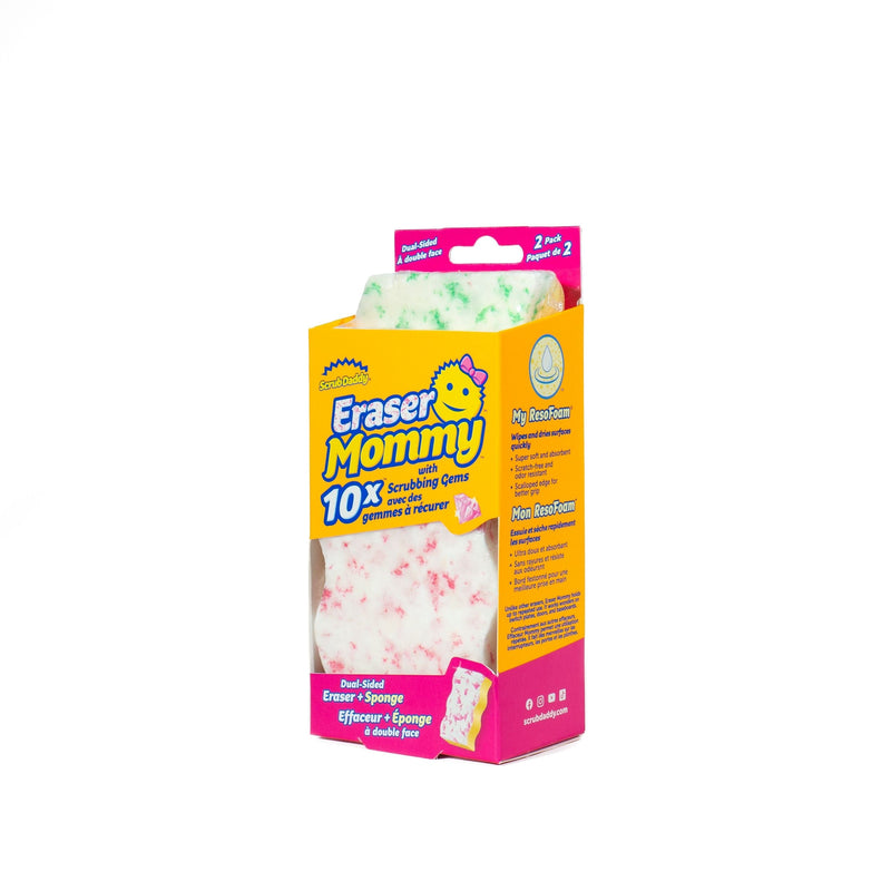 Scrub Daddy Eraser Mommy All-Purpose Cleaning Sponge/Scrubber, 2-pk G2