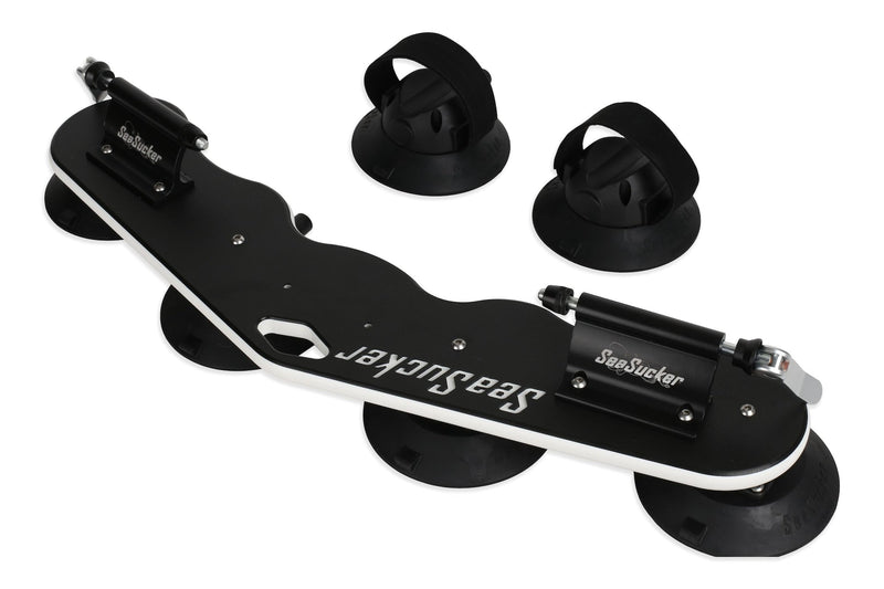 SeaSucker Mini Bomber 2-Bike Roof Top, Trunk & Hatchback Bike Rack, Black L7