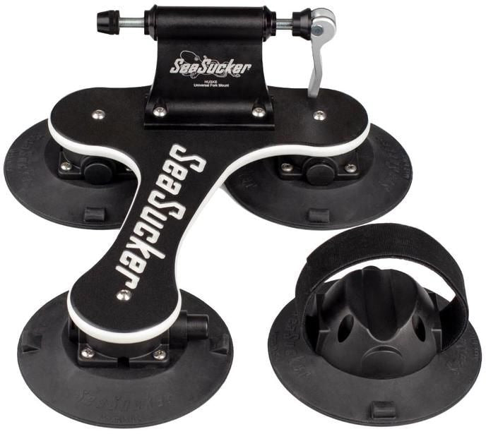 SeaSucker Talon 1-Bike Roof Top, Trunk & Hatchback Bike Rack, Non-Scratch & All-Weather, Black G0