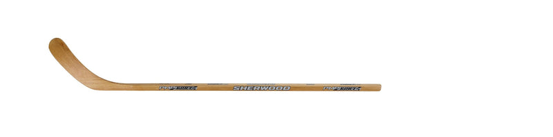 Sherwood 6087 Wood Hockey Stick, Youth, 43 Flex, Straight Blade D9