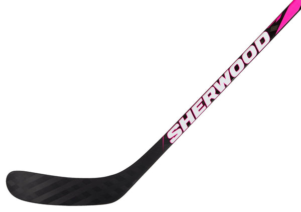 Sherwood Playrite 2 Composite Hockey Stick, Junior, 35/30 Flex, Pink E8
