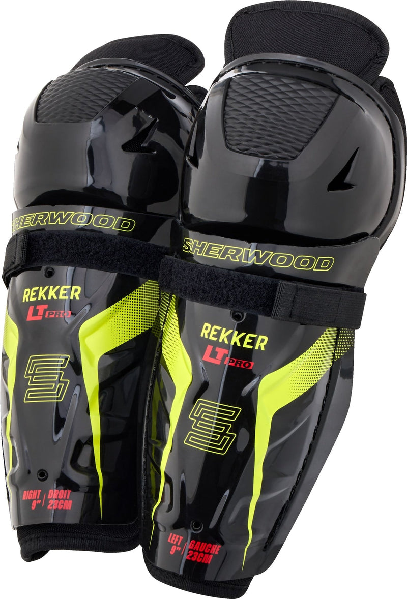 Sherwood Rekker LT Pro Hockey Shin Guards, Youth, Assorted Sizes N8