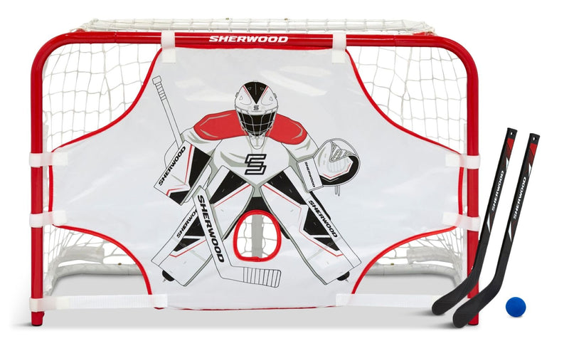 Sherwood/Hockey Canada Steel Mini Hockey Net Set, 5-pc L0