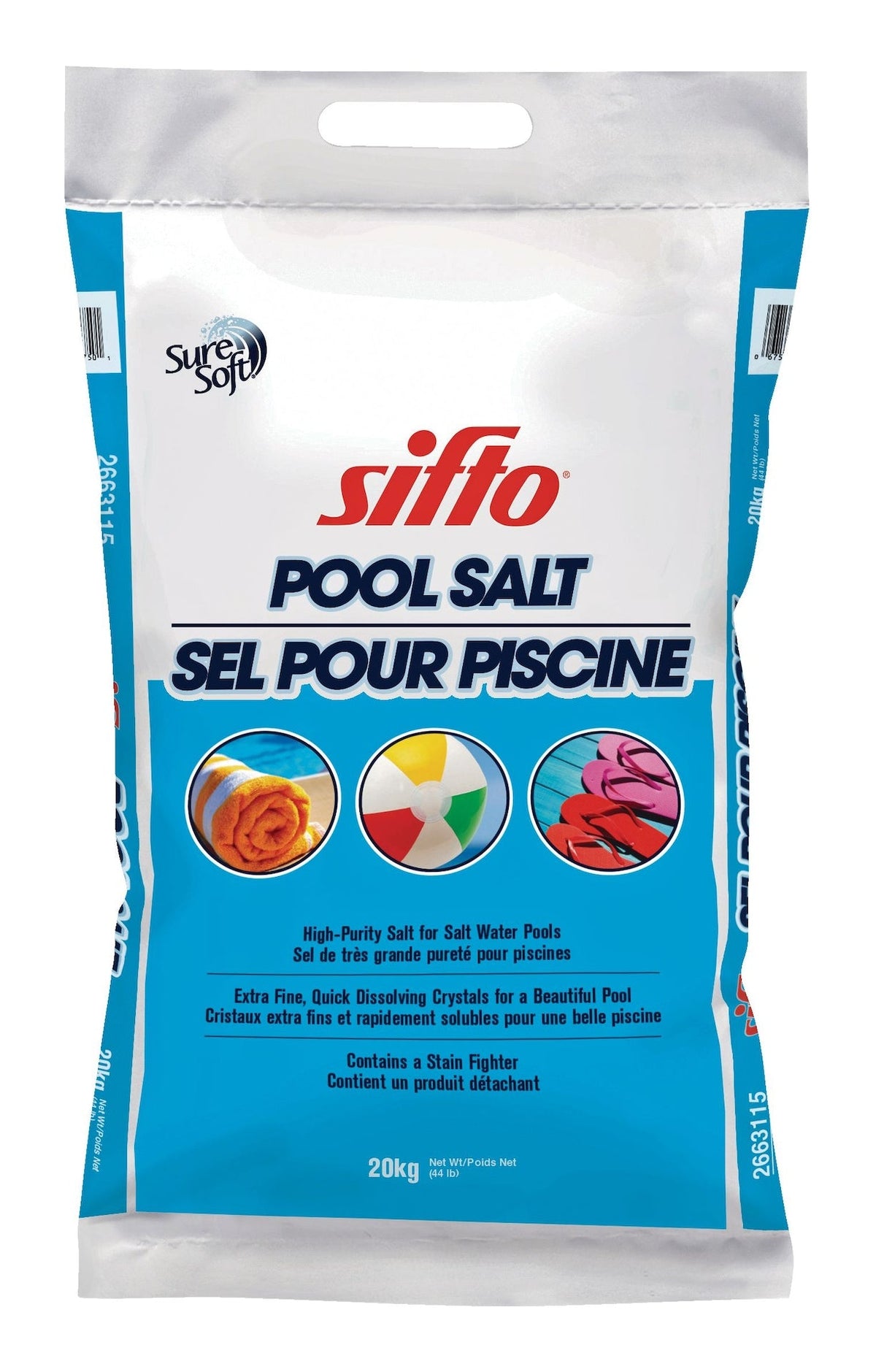 Sifto Pool Salt, 20-kg