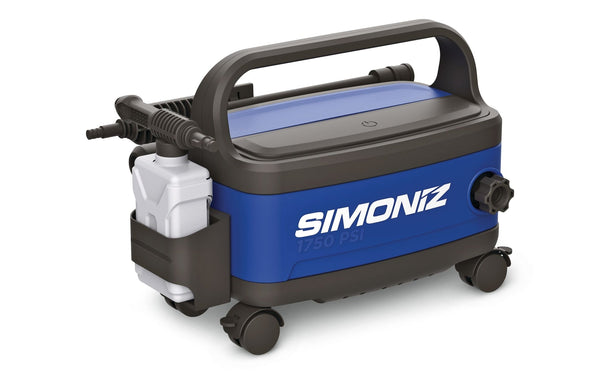 SIMONIZ 1750 PSI 1.8 GPM Wheeled Electric Pressure Washer with Foam Blaster P8