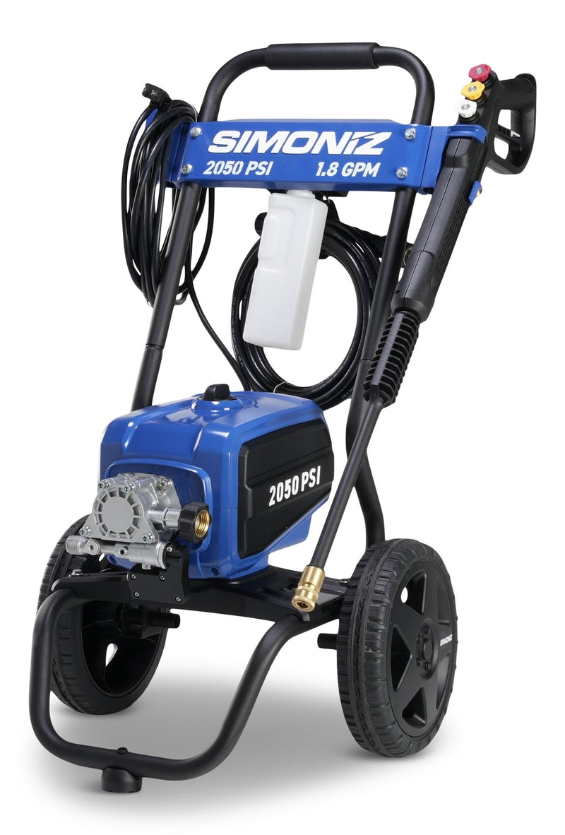 Simoniz 2050 PSI Electric Pressure Washer with Foam Blaster I1