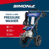 Simoniz 2700 PSI Electric Pressure Washer