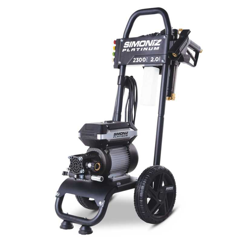 SIMONIZ Platinum 2300 PSI 2.0 GPM Brushless Electric Pressure Washer with Foam Blaster Attachment F4